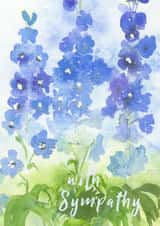 With Sympathy Floral created by Penny SILVERTHORNE