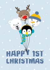 Balloonimals Happy 1st Christmas created by Macie Dot Doodles