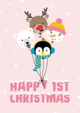 Balloonimals 1st Christmas Card created by Macie Dot Doodles