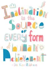 Imagination is the source created by Cassandra Harrison Art