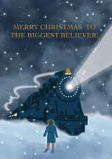 Polar Express Christmas Card created by Shannon Fletcher