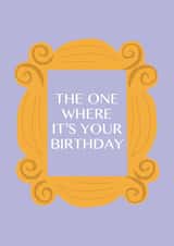 TV show Birthday card created by Shannon Fletcher