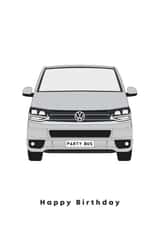 VW Transporter / Camper Birthday Card created by Cobbydale Creative