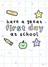 Have a great first day at school  created by OkayDoodle