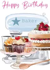 Birthday Star Baker created by Leanne Mullen
