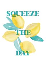 Squeeze The Day, Lemon Inspiration created by naimy studios