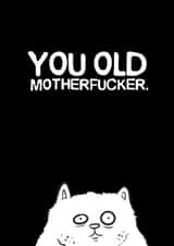 You Old Motherfucker created by Josh Michael