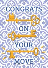 New Home congratulations card. created by @Alisha Vas