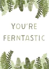 You're Ferntastic Congratulations Card created by Paper Paradise Designs