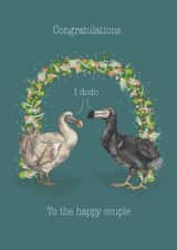 I Dodo Wedding Card - Congratulations to the happy couple created by Steph Peacock’s Art