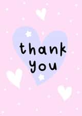 Thank you cute heart  created by OkayDoodle