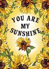 You Are My Sunshine Friend Card created by HelenFaerieArt