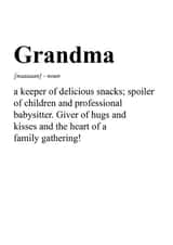 Definition of Grandma 1001 created by TwinFinDesigns