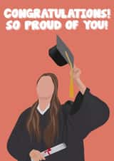 Girly Graduation card created by Cassie Wardill Designs