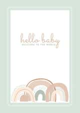 Hello Baby - Welcome to the World! created by Gillian Ayre