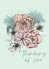 Thinking of you summer bouquet created by Kattern Design