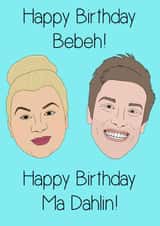 Rosie & Chris Ramsey from the Shagged Married Annoyed Podcast created by Little Spoon