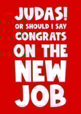 Funny mean new Job leaving colleagues work Judas congrats created by Naomi Park