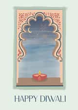 Diwali Palace Card created by Jatinder Creates