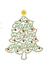 Happy Fucking Holidays - Christmas Tree created by Jack Gudgin