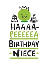 Haaaa-Peeeeea Birthday Niece created by Conor Rawson