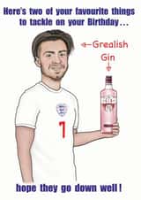 Grealish and Gin created by Aimee Beaven