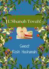 L'Shanah Tovah! Sweet Rosh Hashanah Jewish New Year created by Cute Little Gems