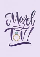 Mazel Tov - Wedding or Engagement Card created by Rishi