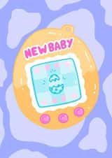 New Baby Tama Card created by Alice Illu