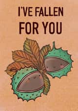I've Fallen For You - Autumn, Love, Relationship status card created by Oh Milo Made