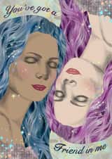 Best Friend Card created by PearlyPea 