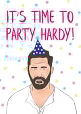 Tom Hardy Birthday Card created by Katie Moody