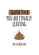 New Job thank fuck you're leaving created by Silly Prints