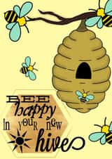 Bee Theme New Home Card created by Caitlins Creations