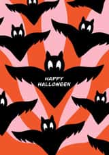 Happy Halloween Bat Card created by Dear Dainty Designs