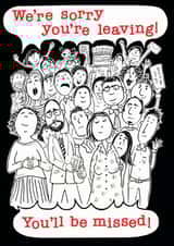 Sorry you're leaving! created by Aimee Beaven