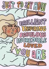 Affirmation card created by Elena Smith