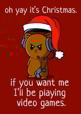 Oh Yay It's a Video Gamer Christmas created by NerdShizzle
