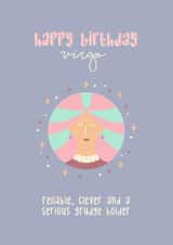 Happy Birthday Virgo  created by Laura Mason
