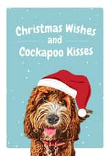 Cockapoo Christmas Card created by Studio Woof