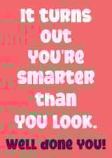 Funny graduation new job card created by Exquisite Studio