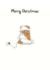 The light up dog  created by Ellen Cawley