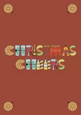 Christmas drinks / celebration card created by @hairheadsart