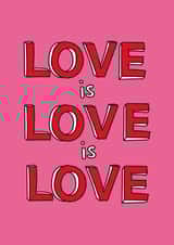 Love is Love created by stephen shaw
