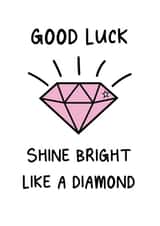 Good Luck Shine Bright created by The Happy Company