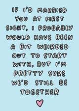 If I'd Married You At First Sight... created by Veronica Dearly