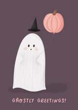 Ghostly Greetings! created by Rebekah Klimuck