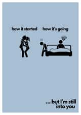 Still into You Anniversary Card created by Blksq. Design