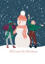 Build a snowman  created by Heather Rose Designs