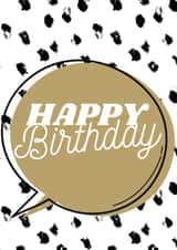 Happy Birthday created by Sally Shannon